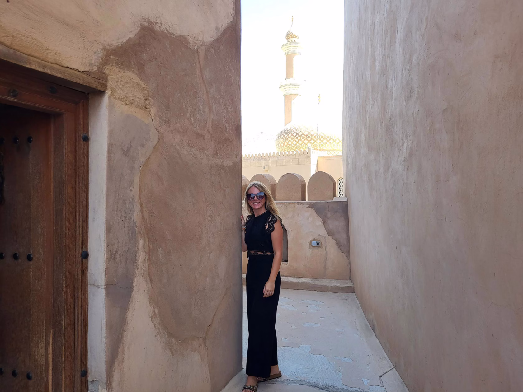Lisa-Marie im Oman in Nizwa