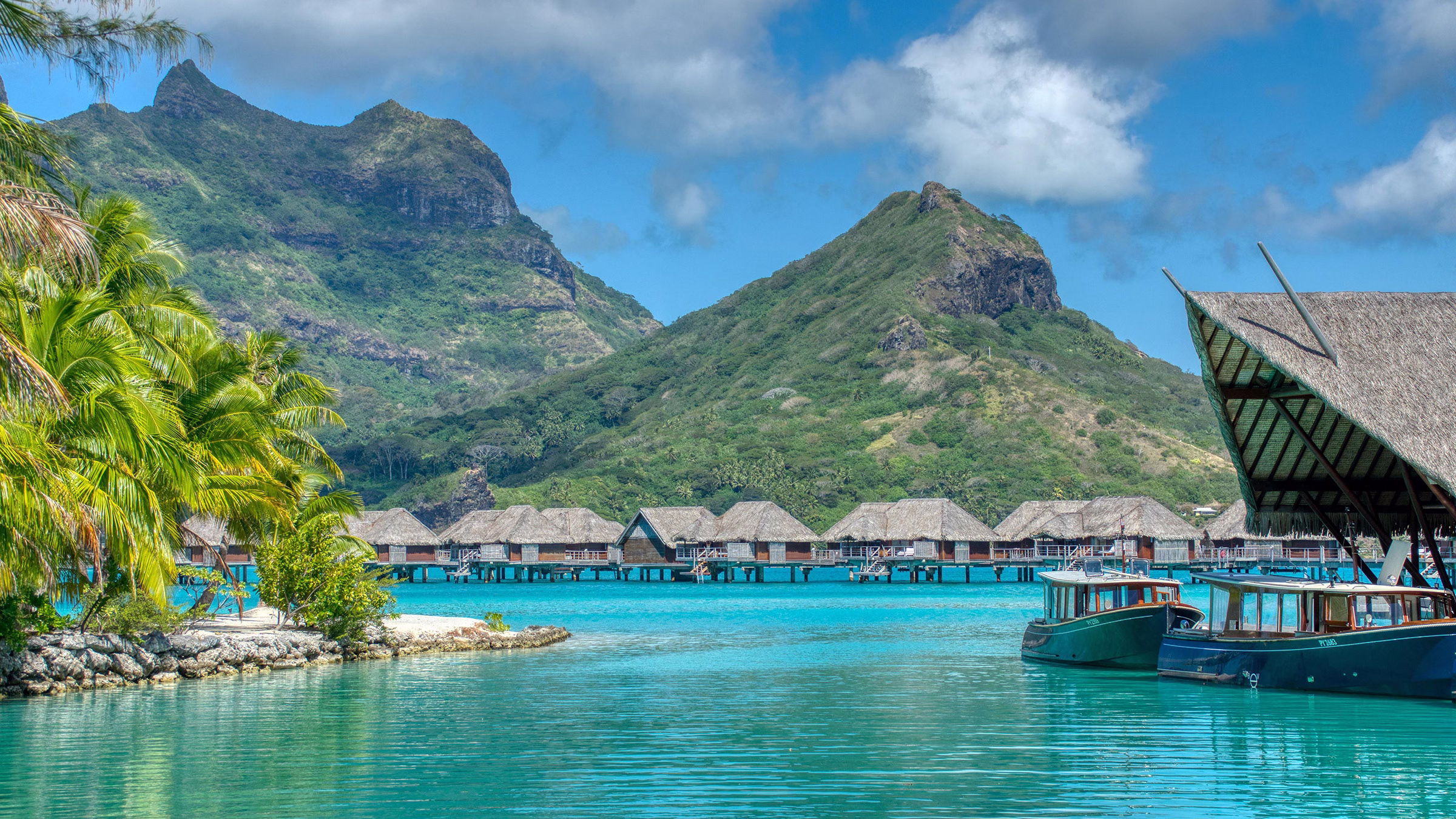 Overwatervillen auf Bora Bora