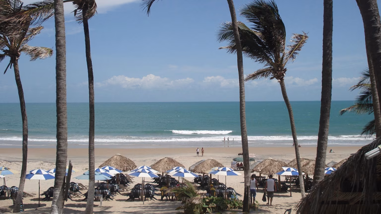 Strand in Ceará in Brasilien