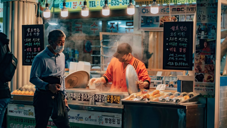 Streetfood Stand in Südkorea