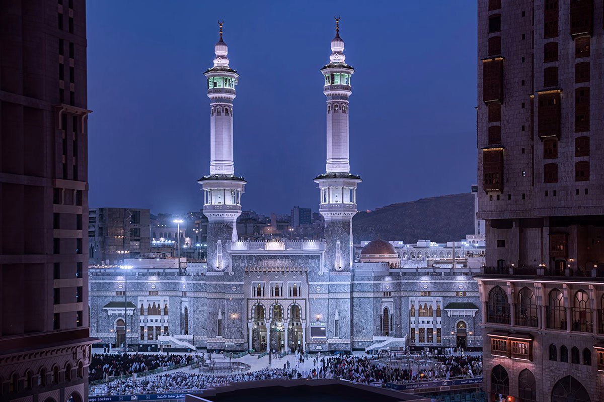 Blick aus dem Conrad Makkah