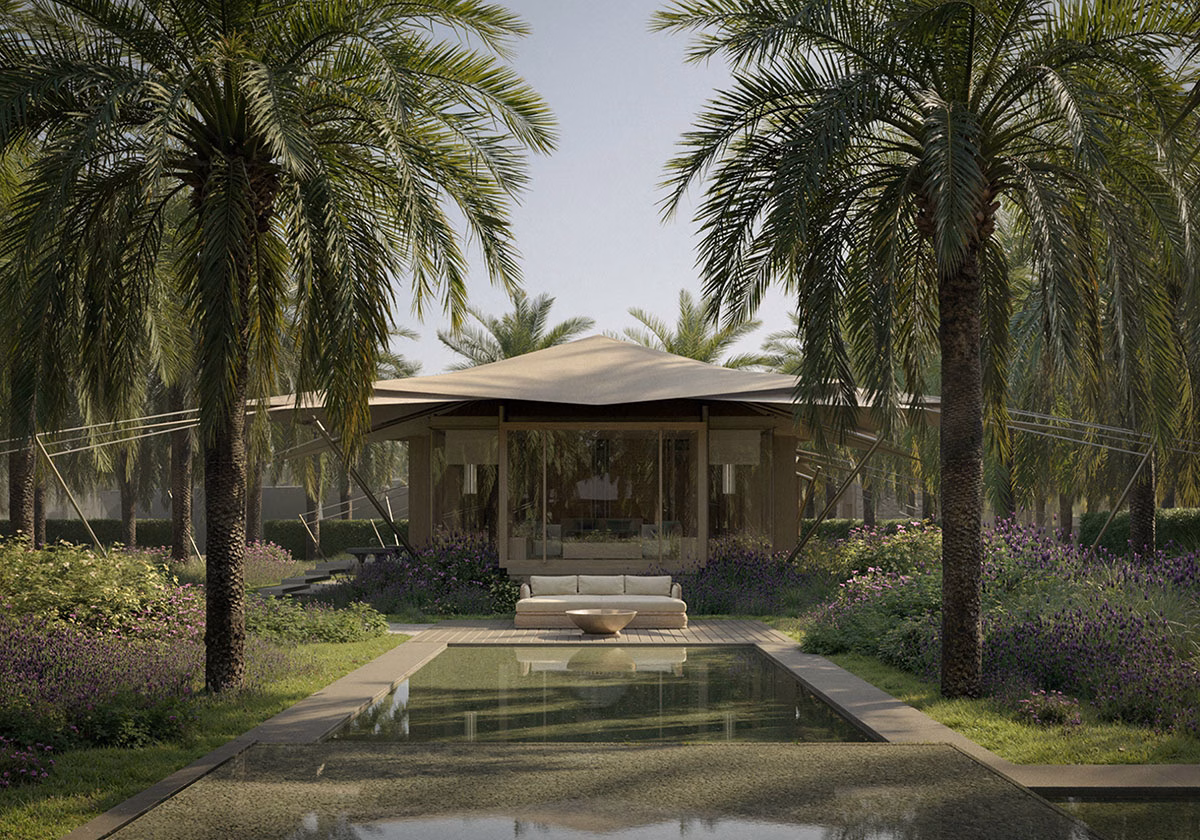 One Bedroom Pavillom im Barka Camp von The Malkai im Oman