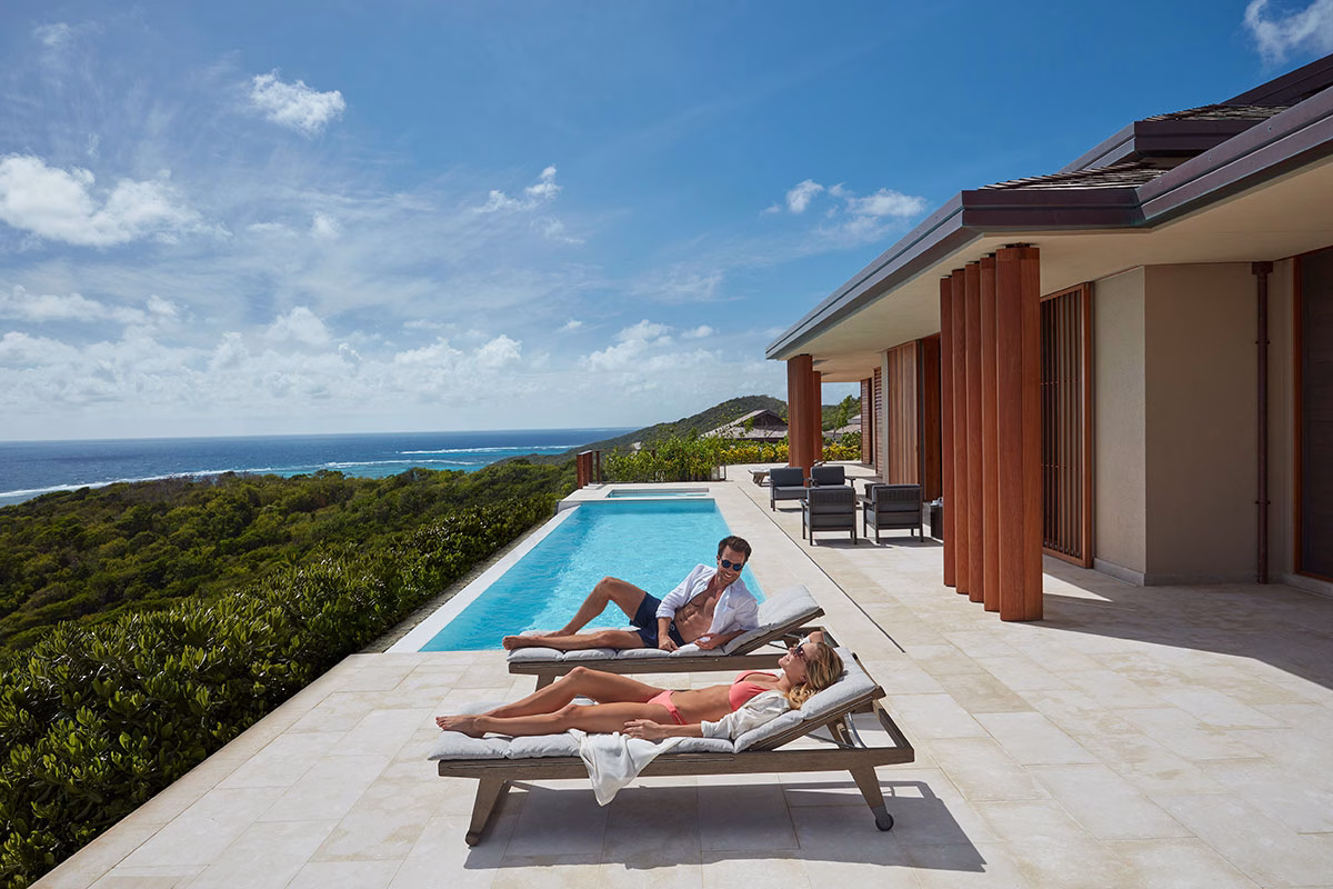Pool im Mandarin Oriental Canouan