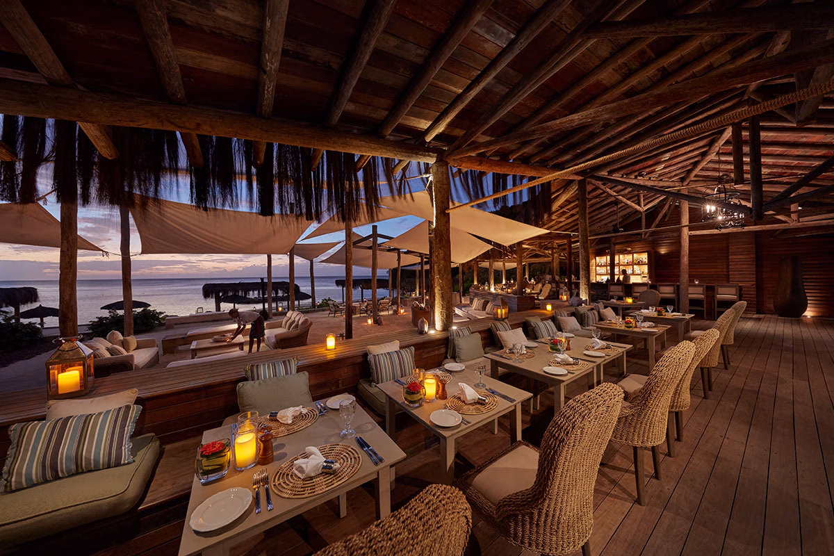 Restaurant im Mandarin Oriental Canouan