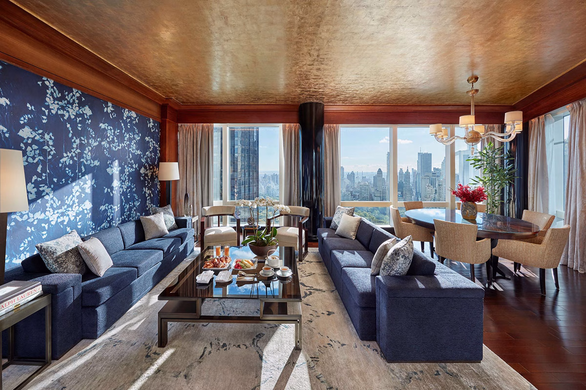 Signature Suite Oriental Living im Mandarin Oriental New York