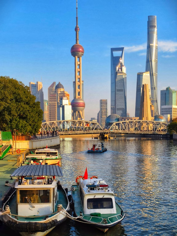 Bootsfahrt auf dem Huangpu