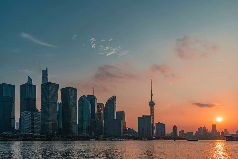Skyline von Lujiazui