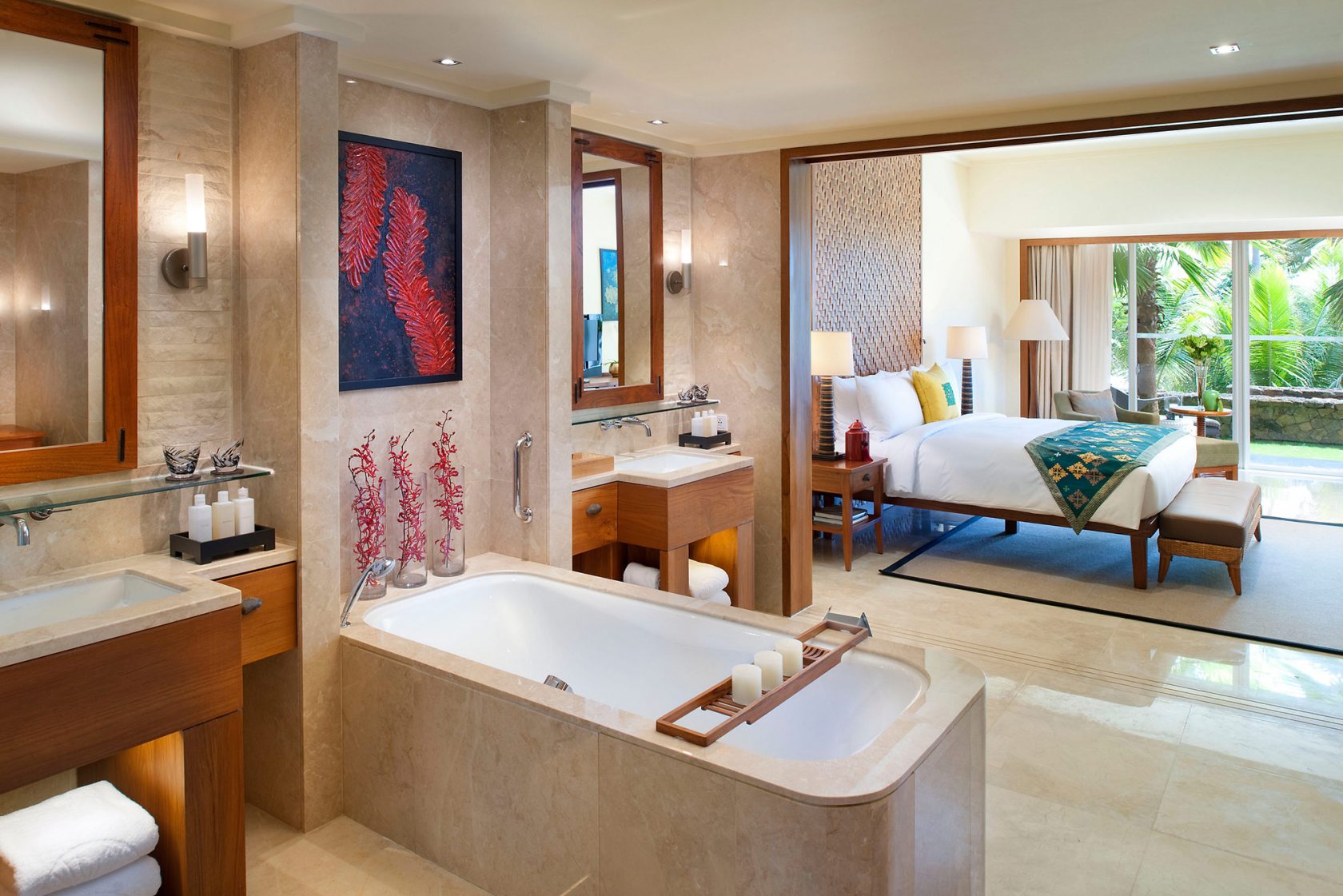 Mandarin Oriental, Sanya - Tropical Suite Bathroom