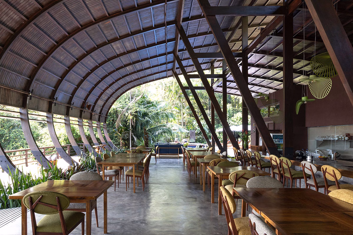 Restaurant in der Mirante do Gaviao Lodge
