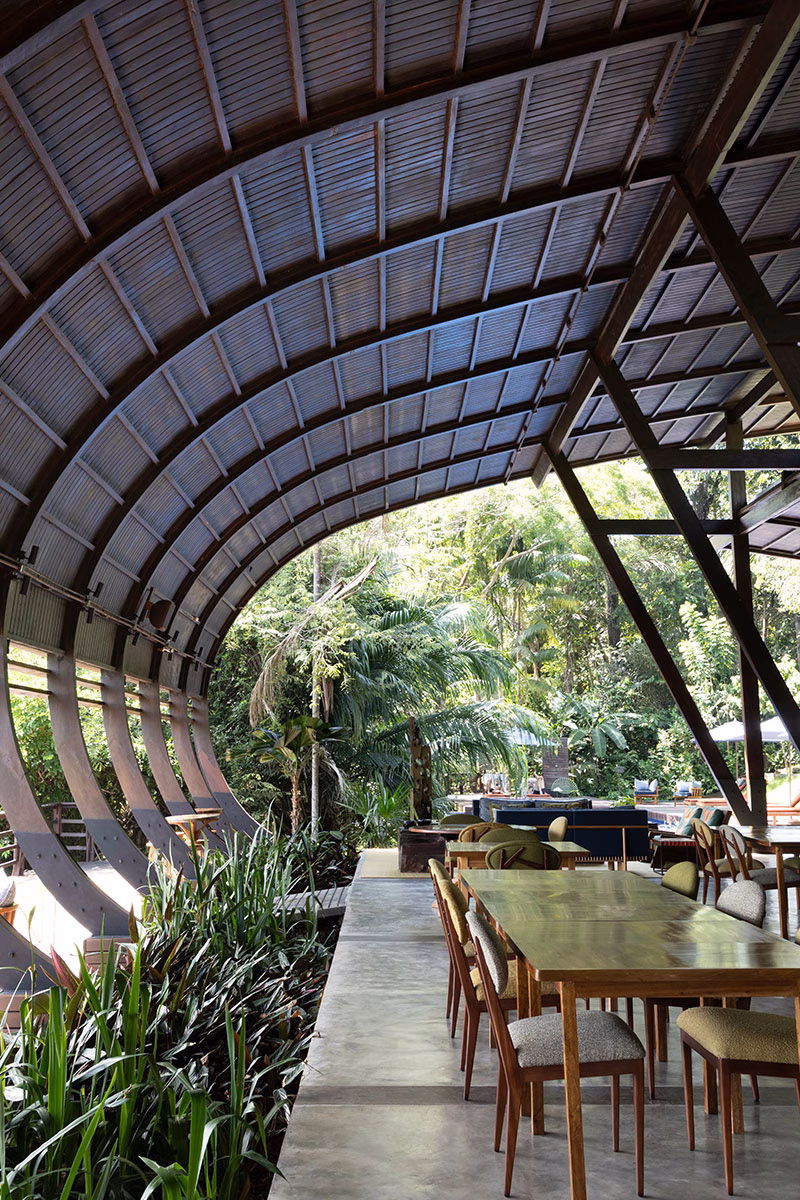 Restaurant in der Mirante do Gaviao Lodge