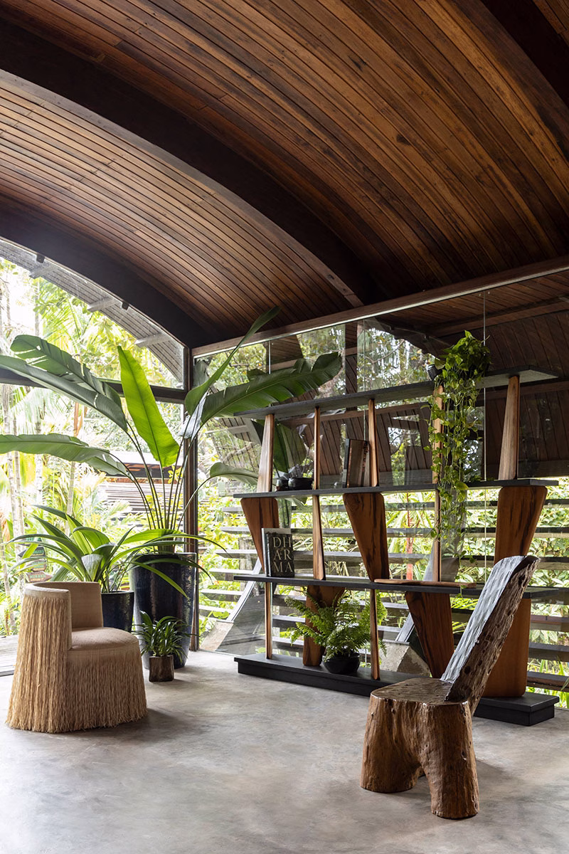 Lounge in der Mirante do Gaviao Lodge