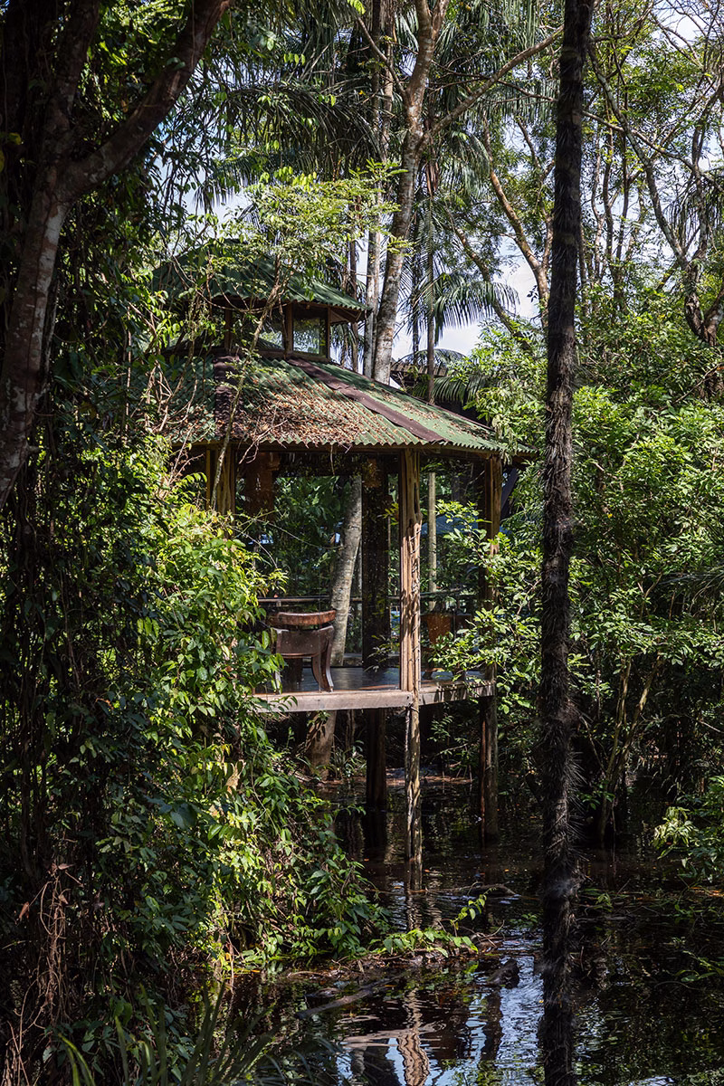 Baumhaus in der Mirante do Gaviao Lodge