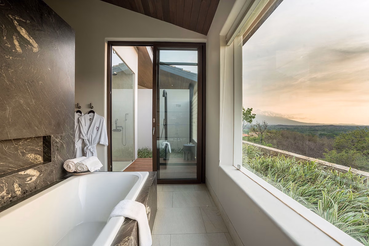Badezimmer der Suite des Nekupe