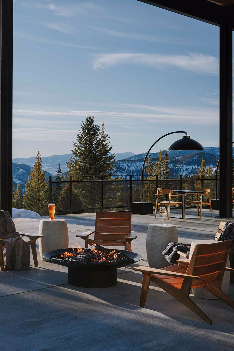 Terrasse im One&Only Moonlight Basin