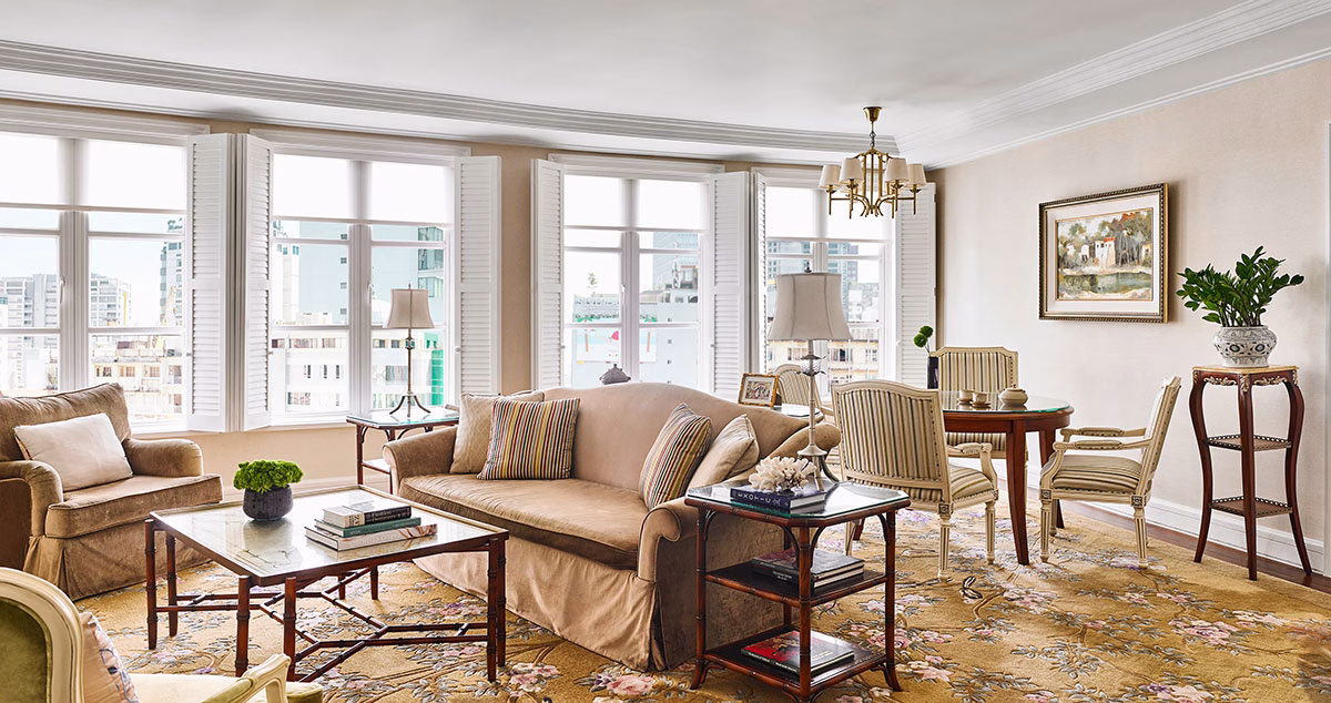 Wohnbereich Park Executive Suite des Park Hyatt Saigon