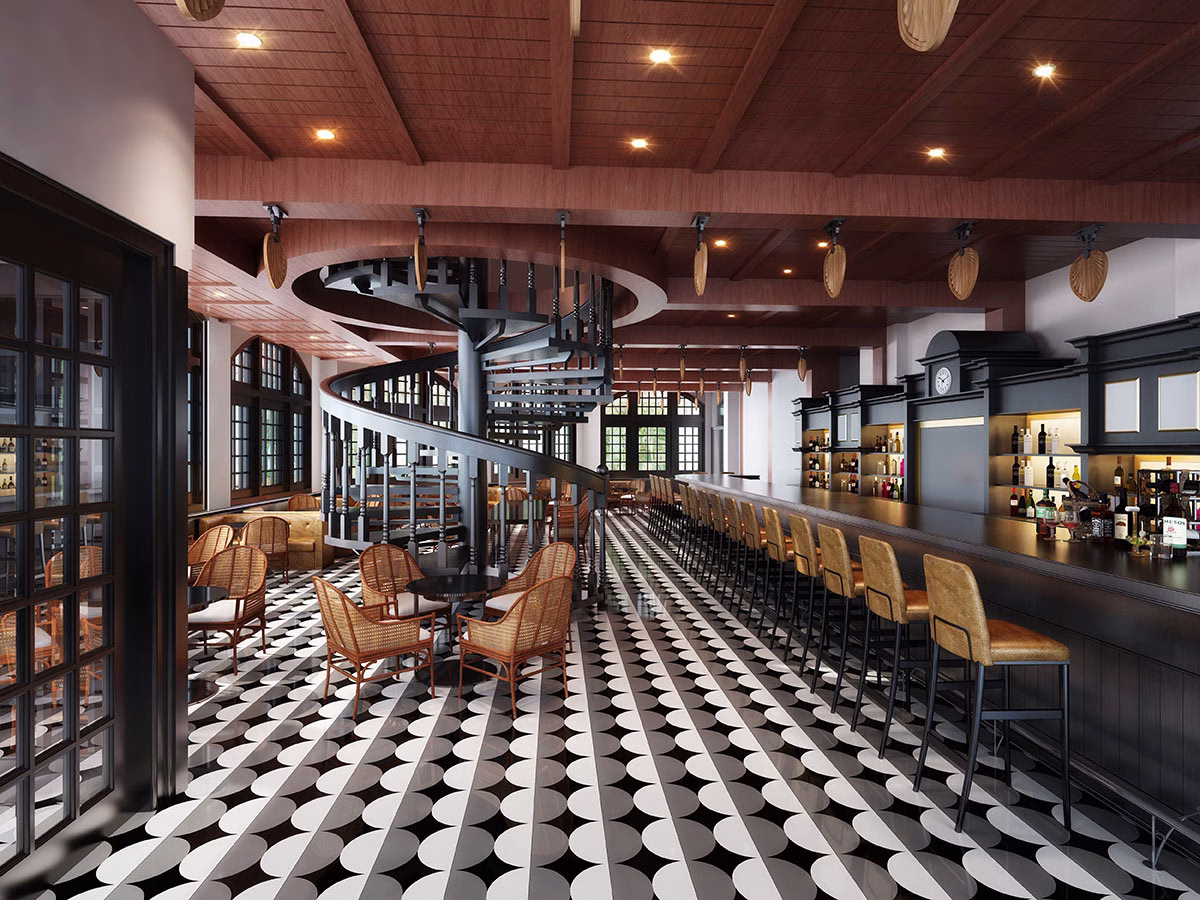 Long Bar im Raffles Hotel Singapore