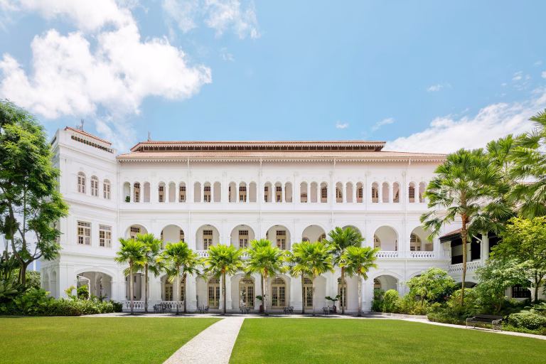 Palm Court Garden im Raffles Hotel Singapore