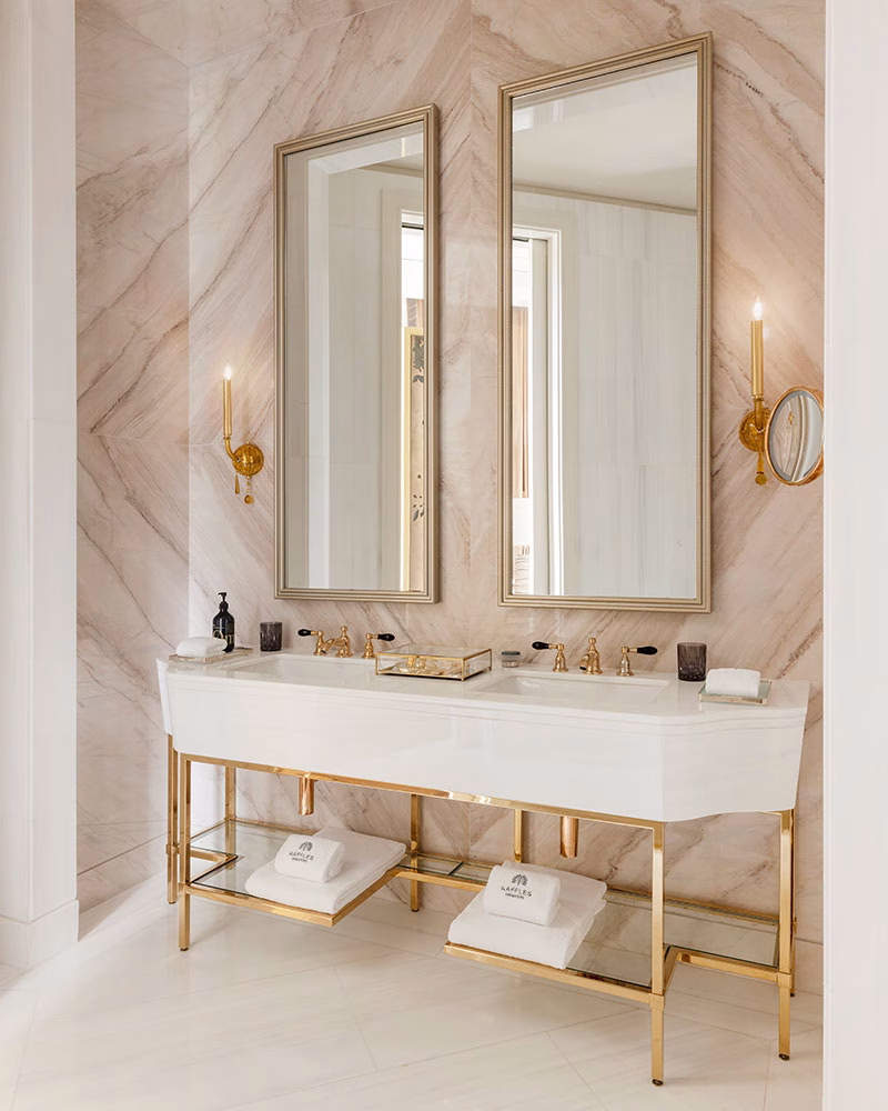 Presidential Suite Badezimmer im Raffles Hotel Singapore