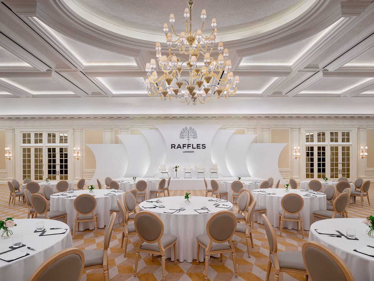 The Whitehall Ballroom des Raffles London at The OWO