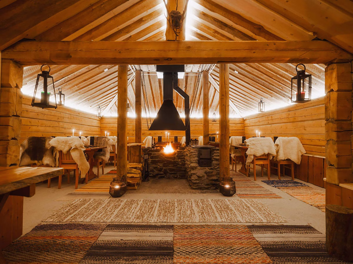 Restaurant im Reindeer Manor