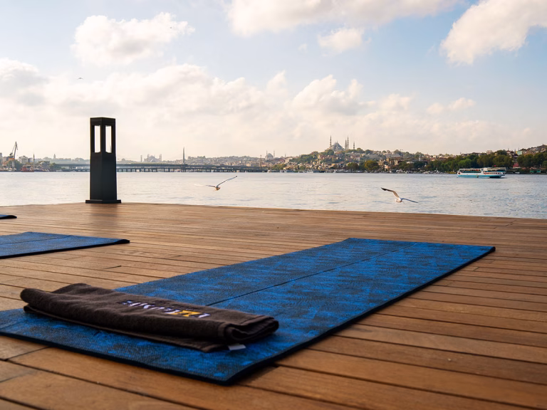 Sport mit Blick aufs Goldene Horn
