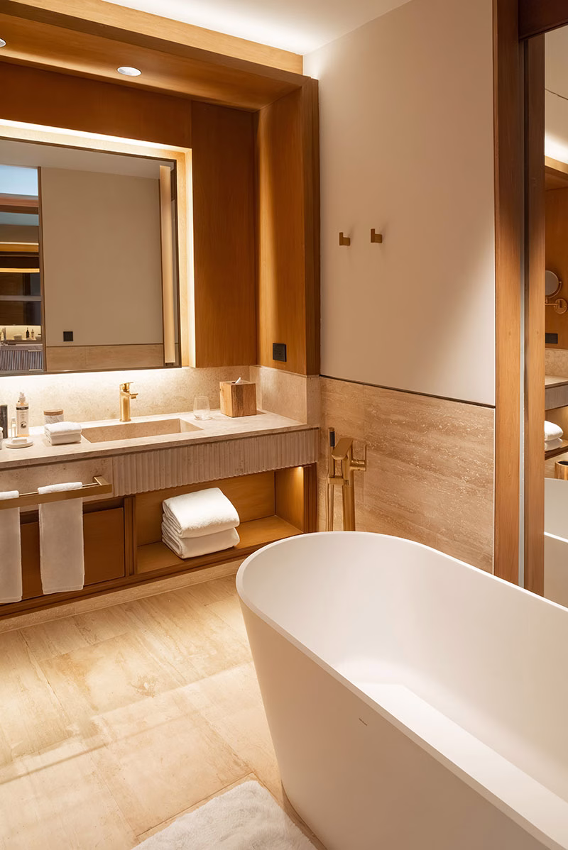Badezimmer des The St. Regis Costa Mujeres Resort