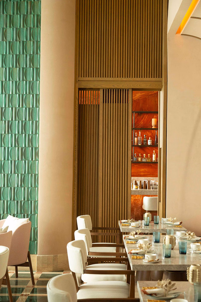 Coral Restaurant des The St. Regis Costa Mujeres Resort