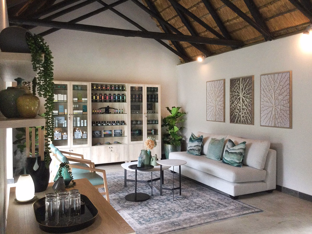 Wohnbereich der Sabi Sabi Bush Lodge