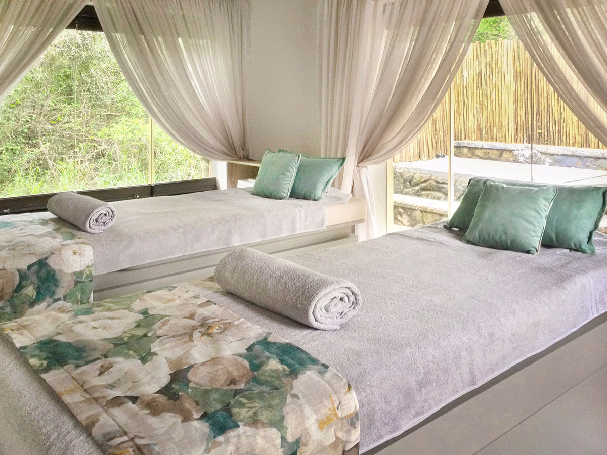 Couples Spa Room der Sabi Sabi Bush Lodge