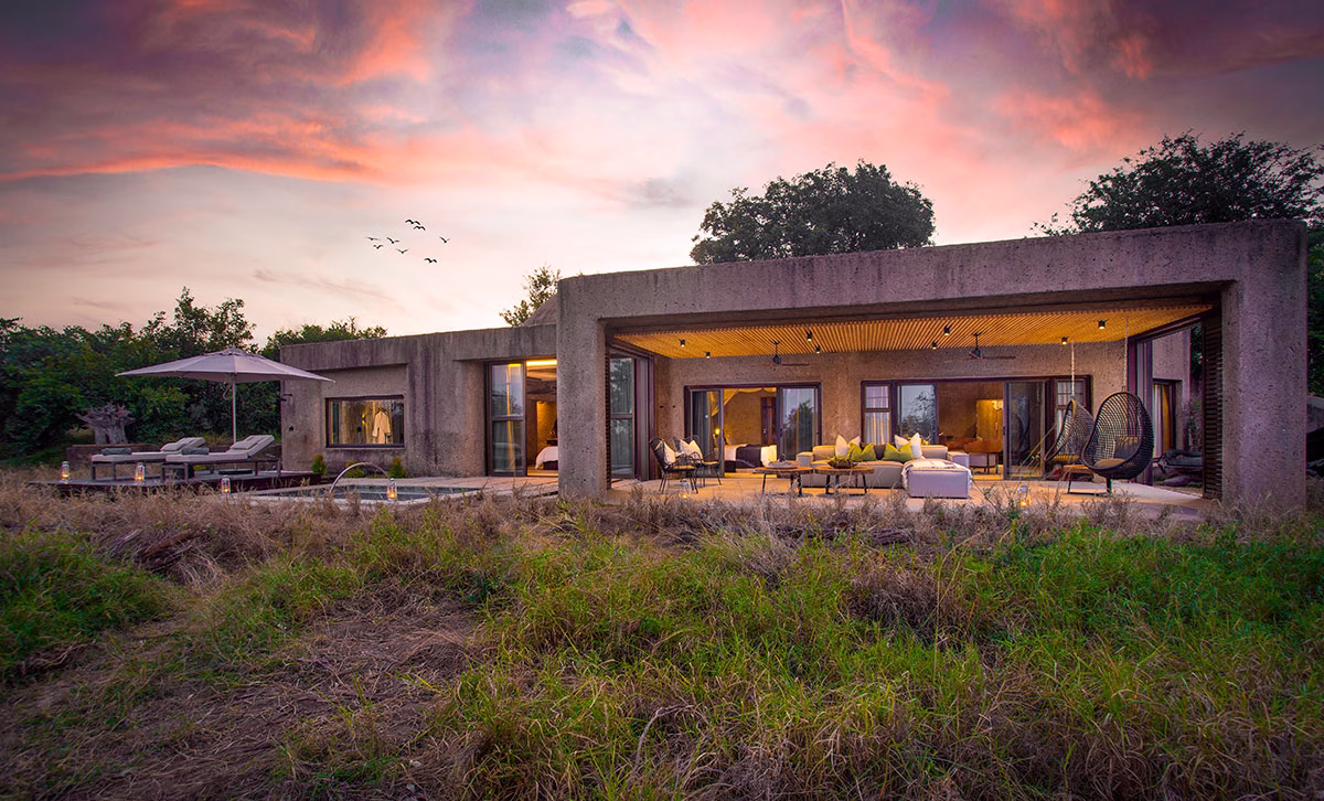 Amber Villa der Sabi Sabi Earth Lodge