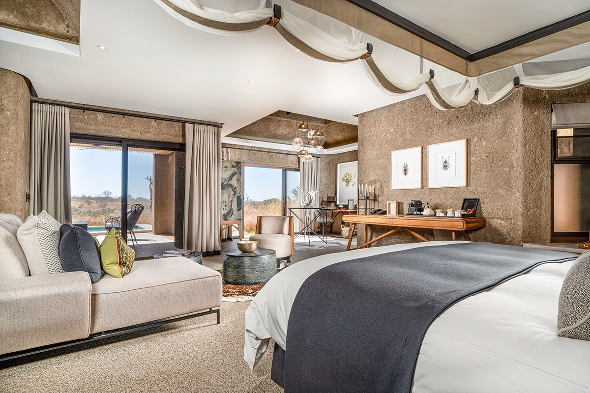 Earth Luxury Suite der Sabi Sabi Earth Lodge