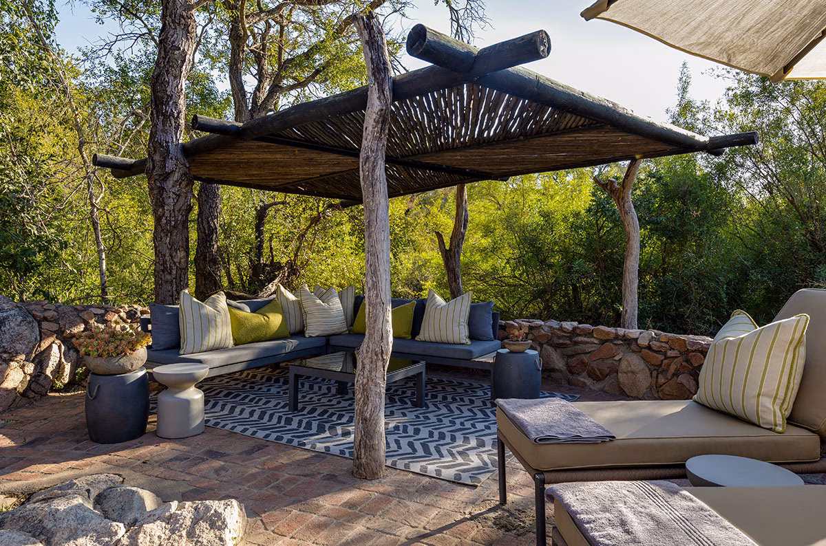 Lounge des Sabi Sabi Little Bush Camp