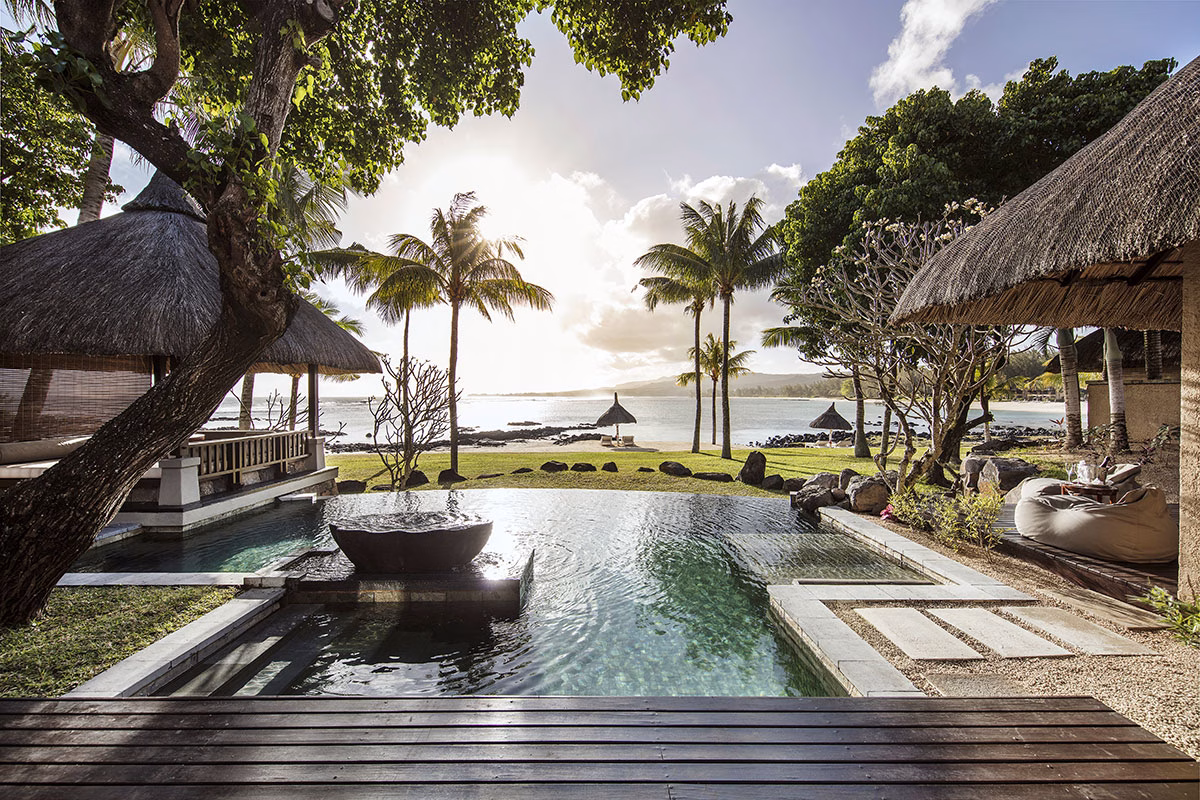 Beachfront Suite Pool Villa des Shanti Maurice Resort & Spa