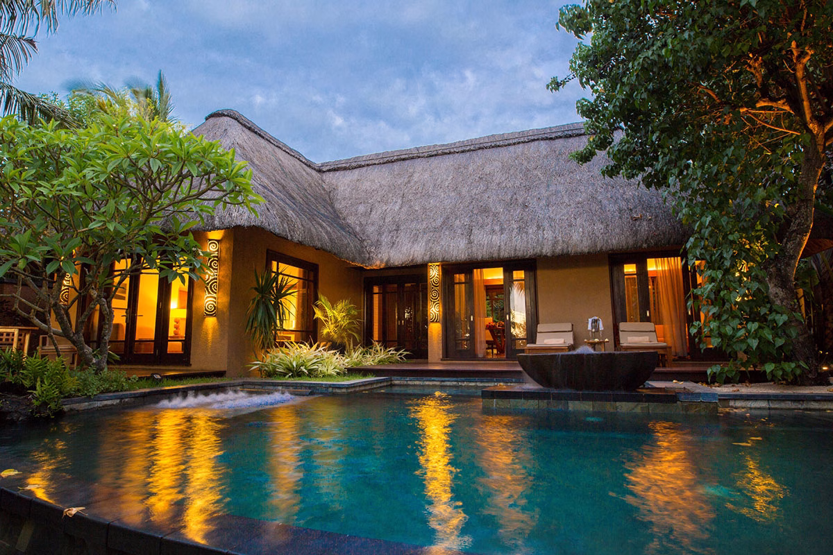 Oceanview Double Suite Pool Villa des Shanti Maurice Resort & Spa