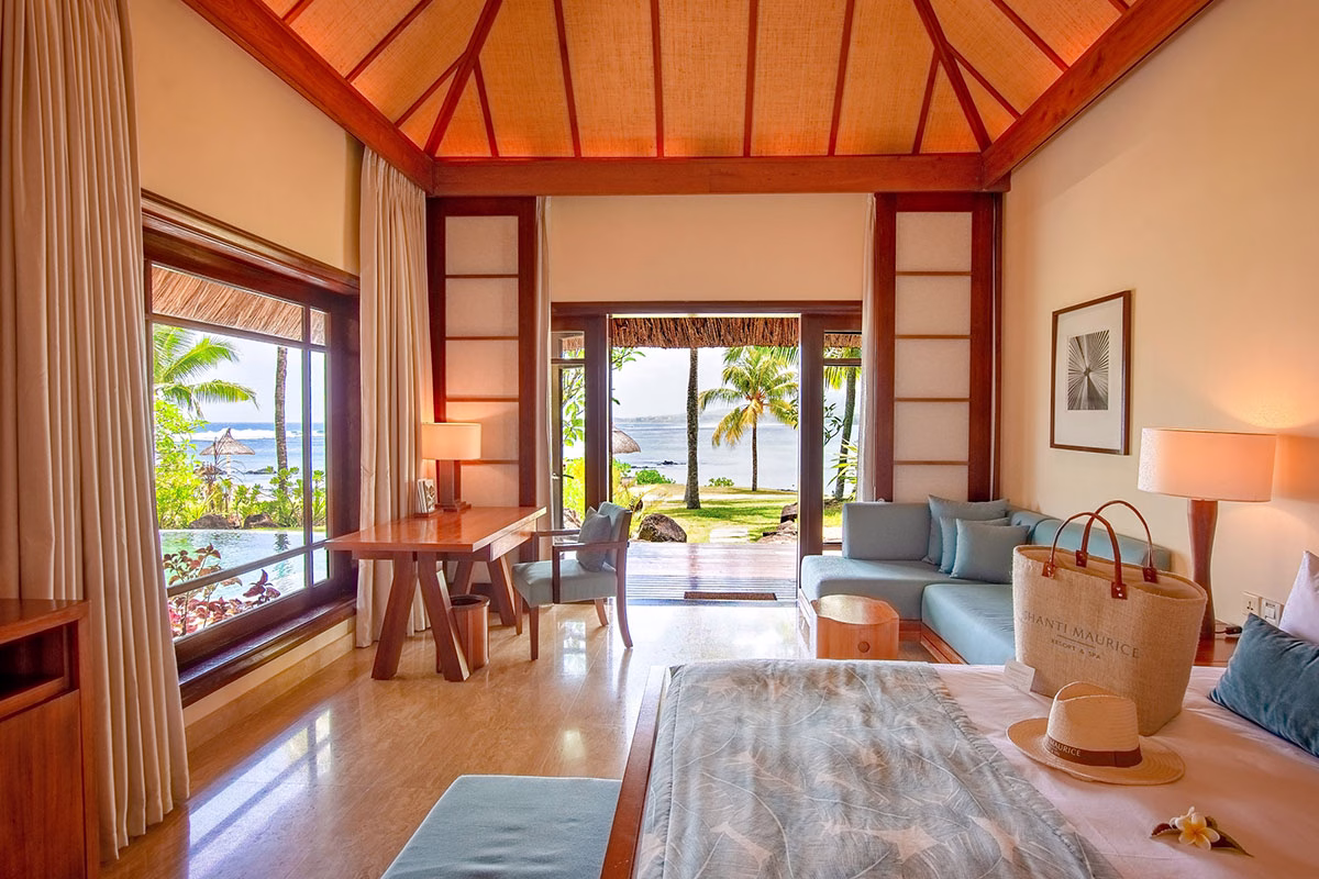 Beachfront Suite Pool Villa des Shanti Maurice Resort & Spa