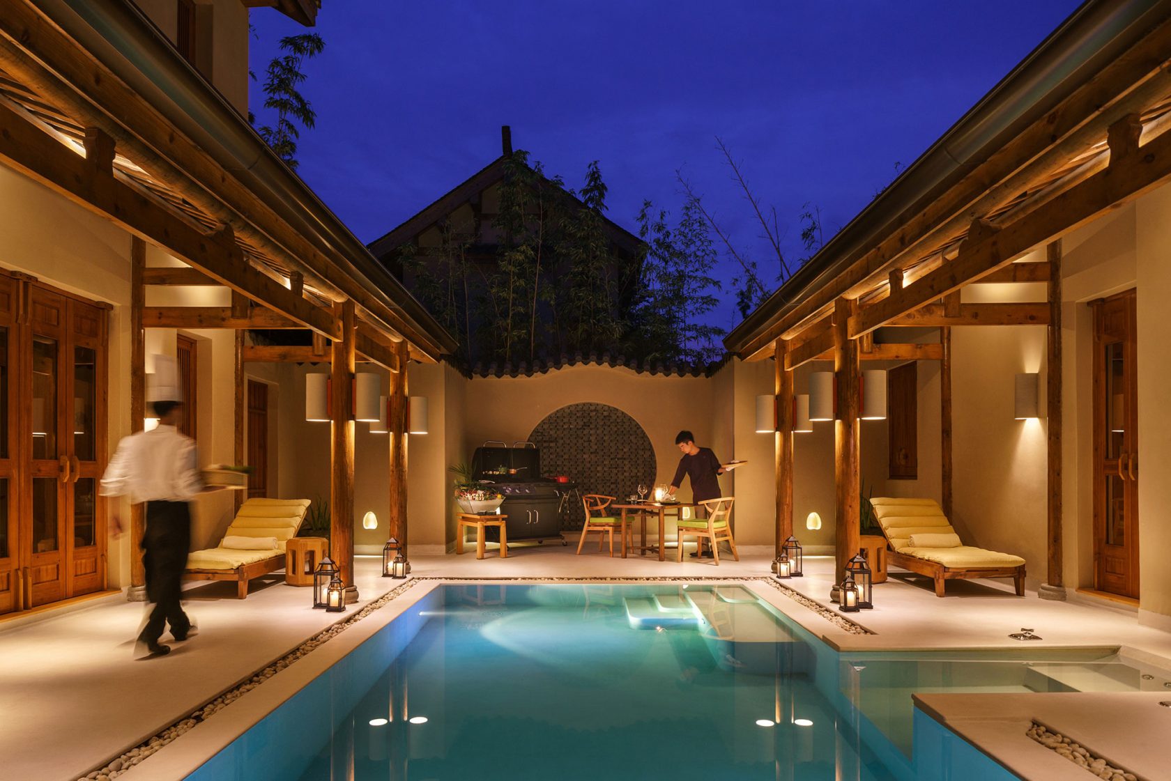 Six Senses Qing Cheng Mountain In Villa Barbecue