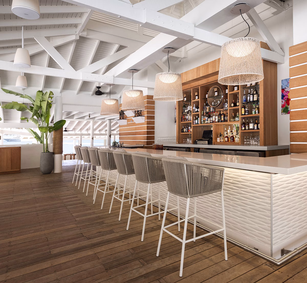 Bonte Bar des Sugar Beach, A Viceroy Resort