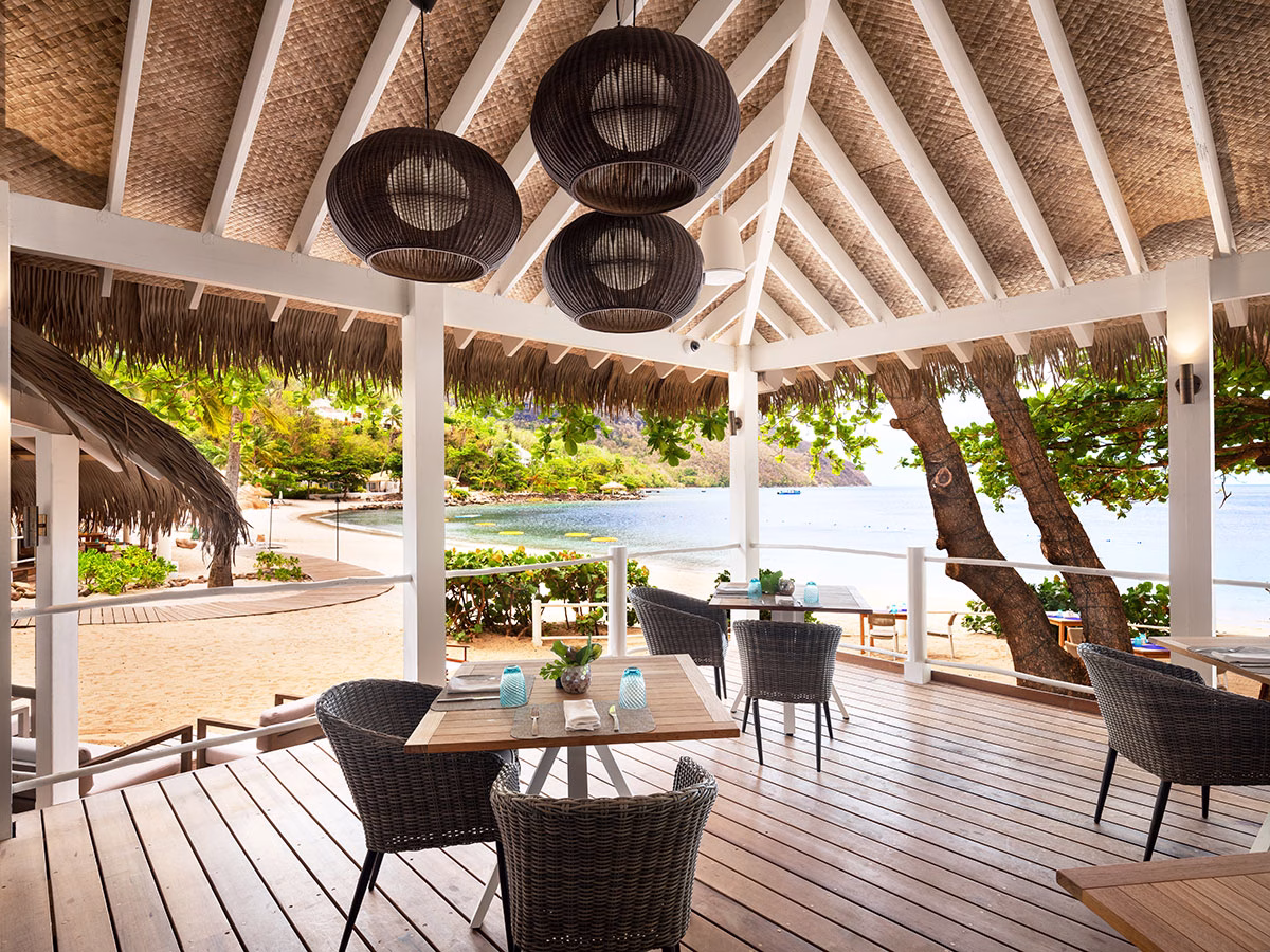 Grillbereich des Sugar Beach, A Viceroy Resort