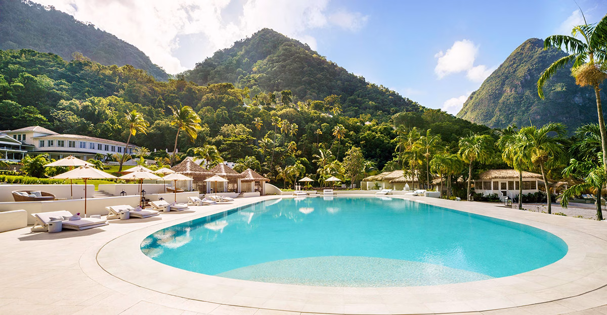 Pool des Sugar Beach, A Viceroy Resort