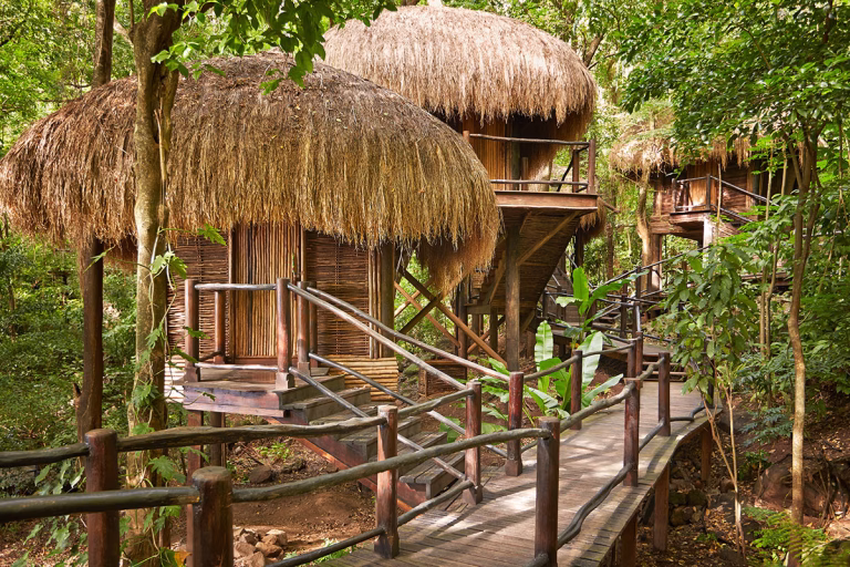 Häuschen im Rainforest Spa im Sugar Beach, A Viceroy Resort