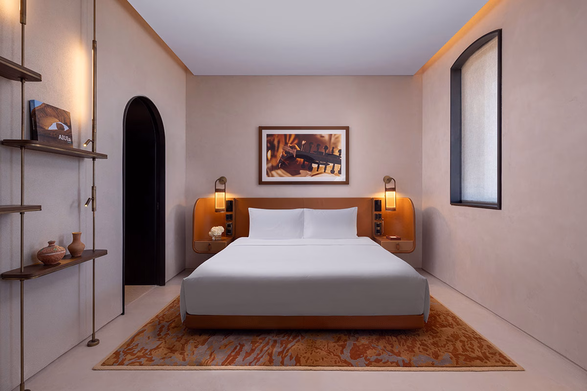 Schlafzimmer des The Chedi Hegra