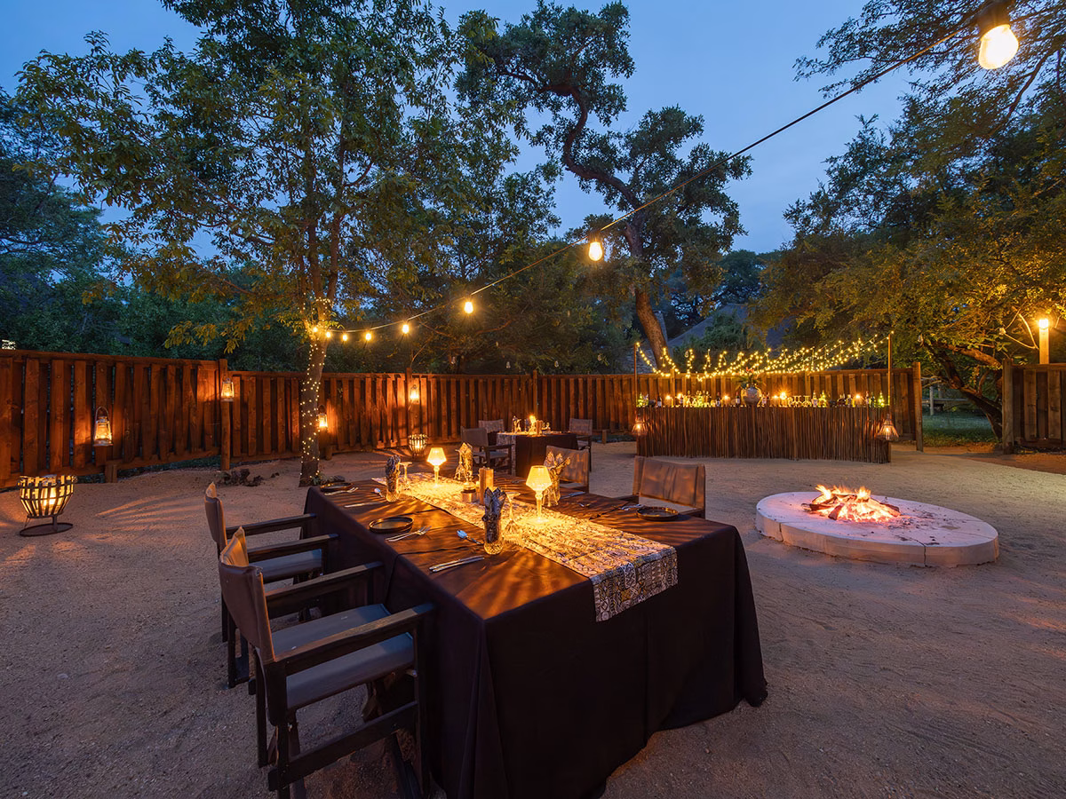 Boma des Tintswalo Safari