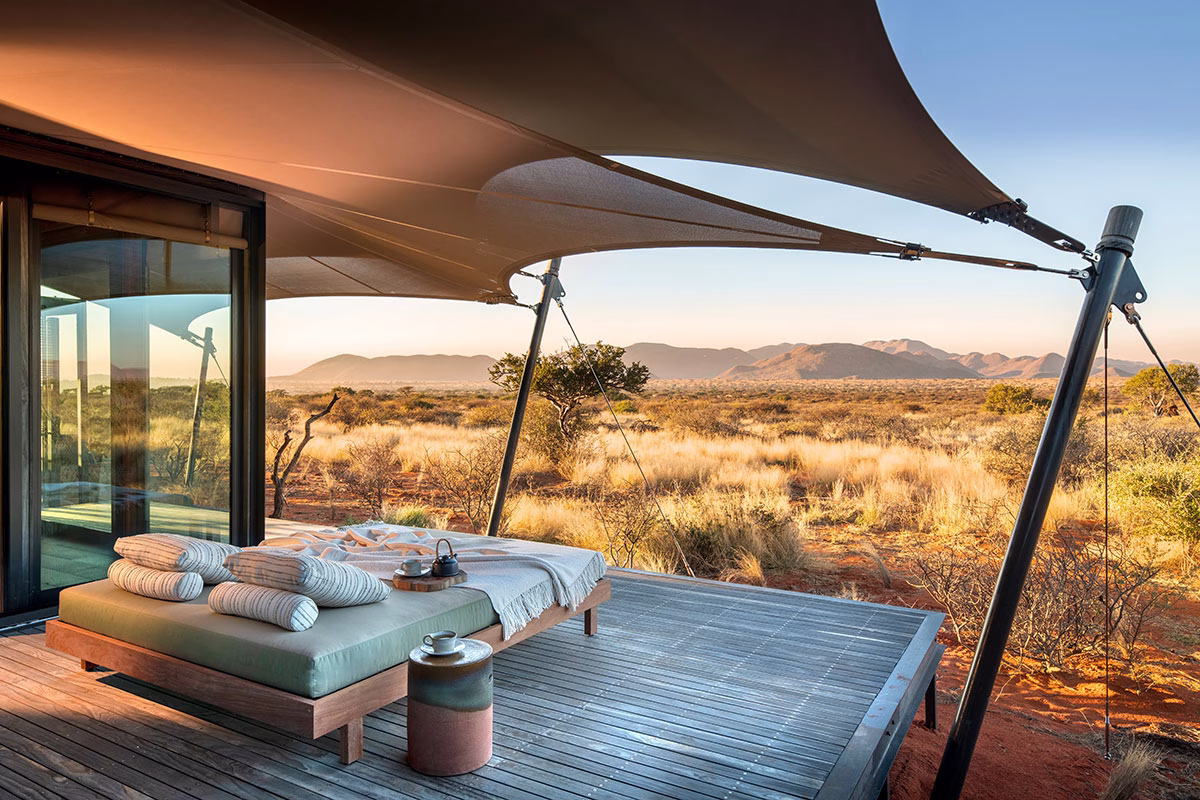 Loapi Terrasse des Tswalo Kalahari Reserve
