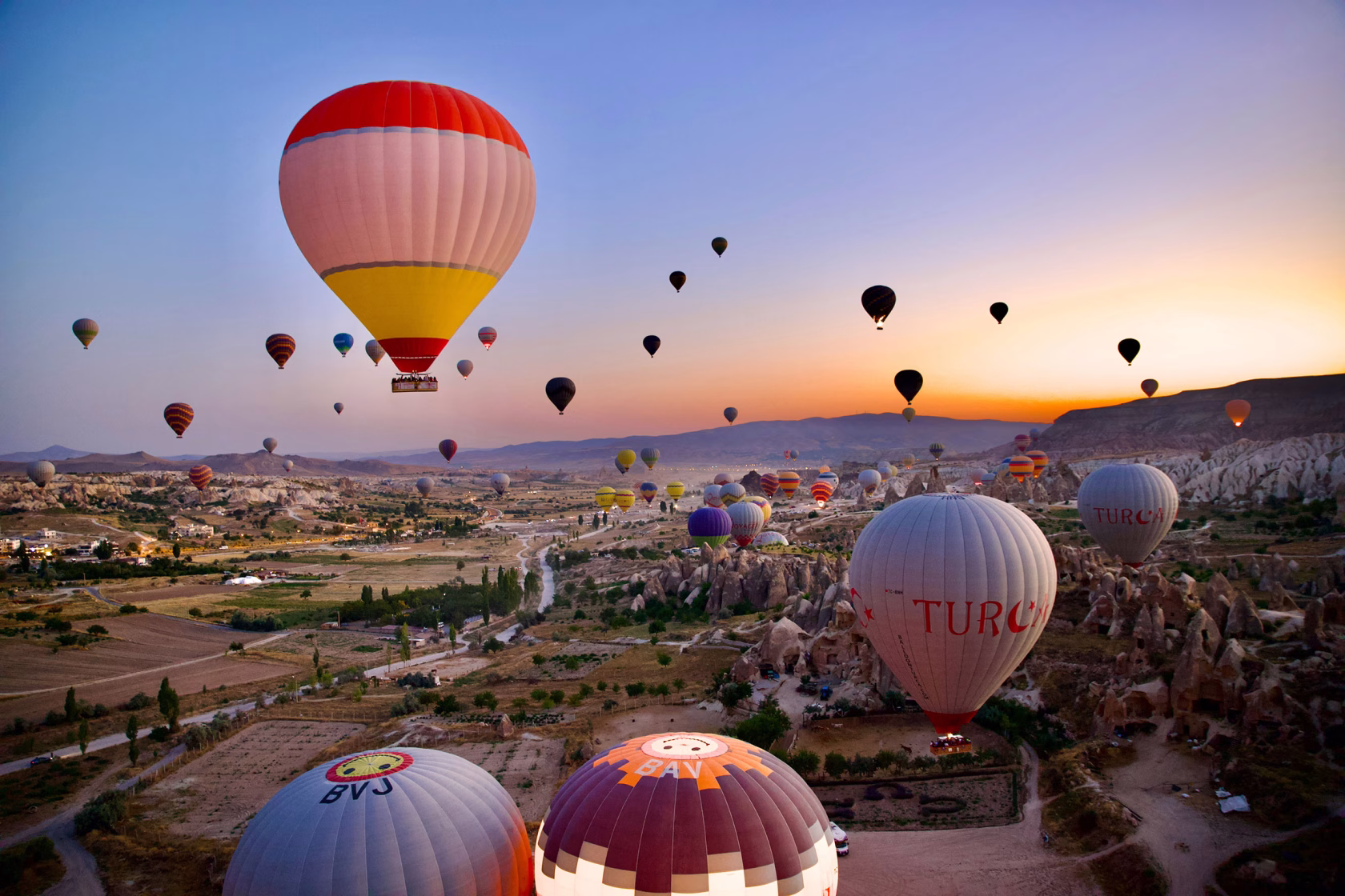 Heißlufballons, Kappadokien