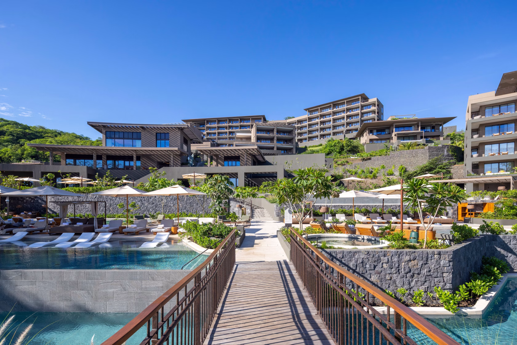 Brücke zum Waldorf Astoria Costa Rica Punta Cacique