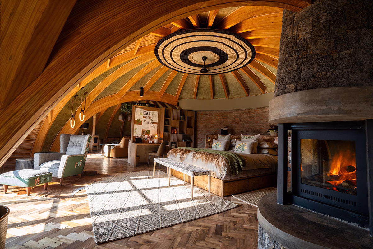 Schlafzimmer des Wilderness Bisate Reserve