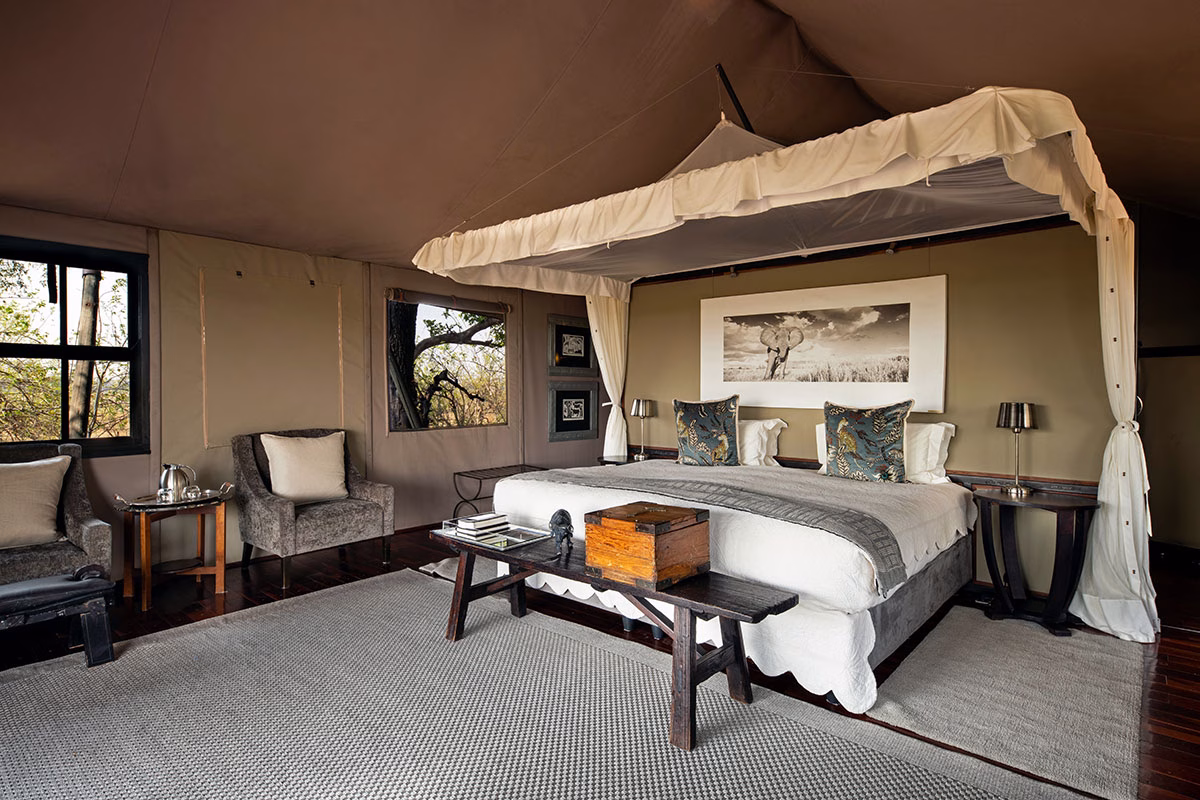 Schlafzimmer des Wilderness Chitabe