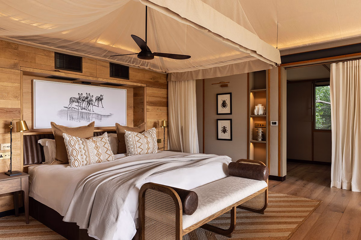 Schlafzimmer des Wilderness Chitabe