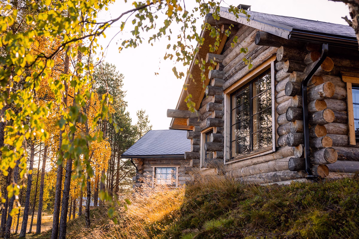 Log Cabin des Wilderness Hotel Inari
