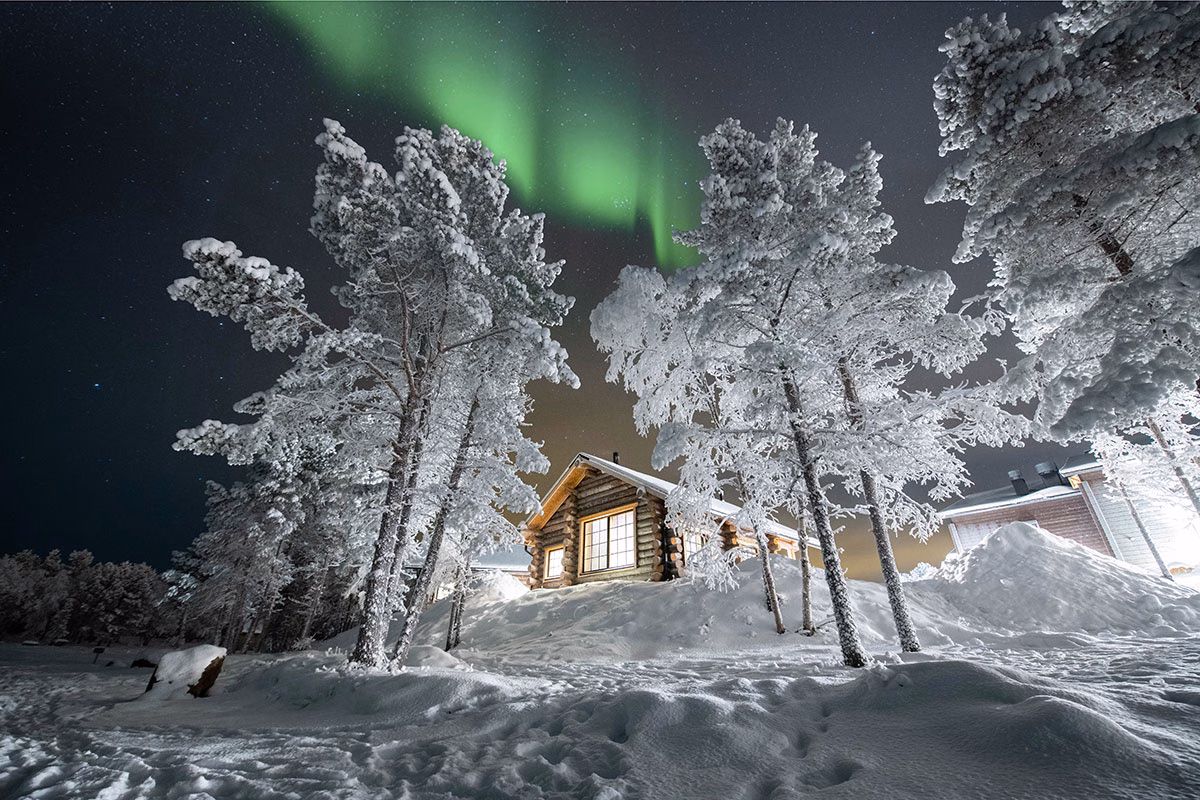 Winter im Wilderness Hotel Inari